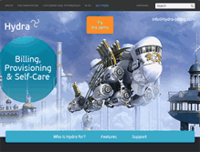 Tablet Screenshot of hydra-billing.com